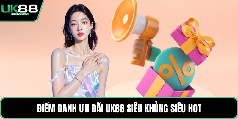 Điểm danh ưu đãi UK88 siêu khủng siêu hot