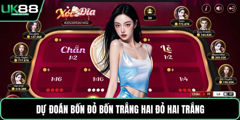 Dự đoán bốn đỏ bốn trắng hai đỏ hai trắng