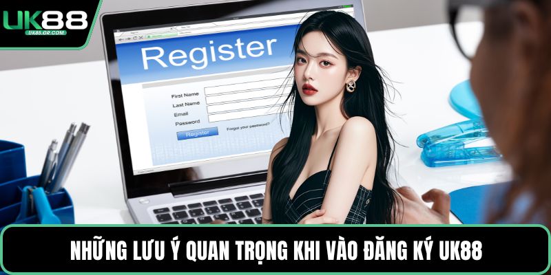Những lưu ý quan trọng khi vào đăng ký UK88