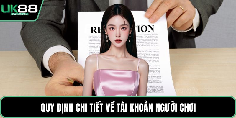 Quy định chi tiết về tài khoản người chơi