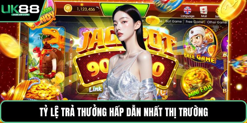 Tỷ lệ trả thưởng hấp dẫn nhất thị trường